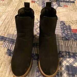 Black Suede Ankle Boots